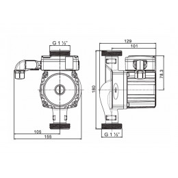 Arderia Насос циркуляционный CPE 25-5A