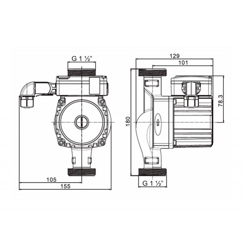 Arderia Насос циркуляционный CPE 25-5A