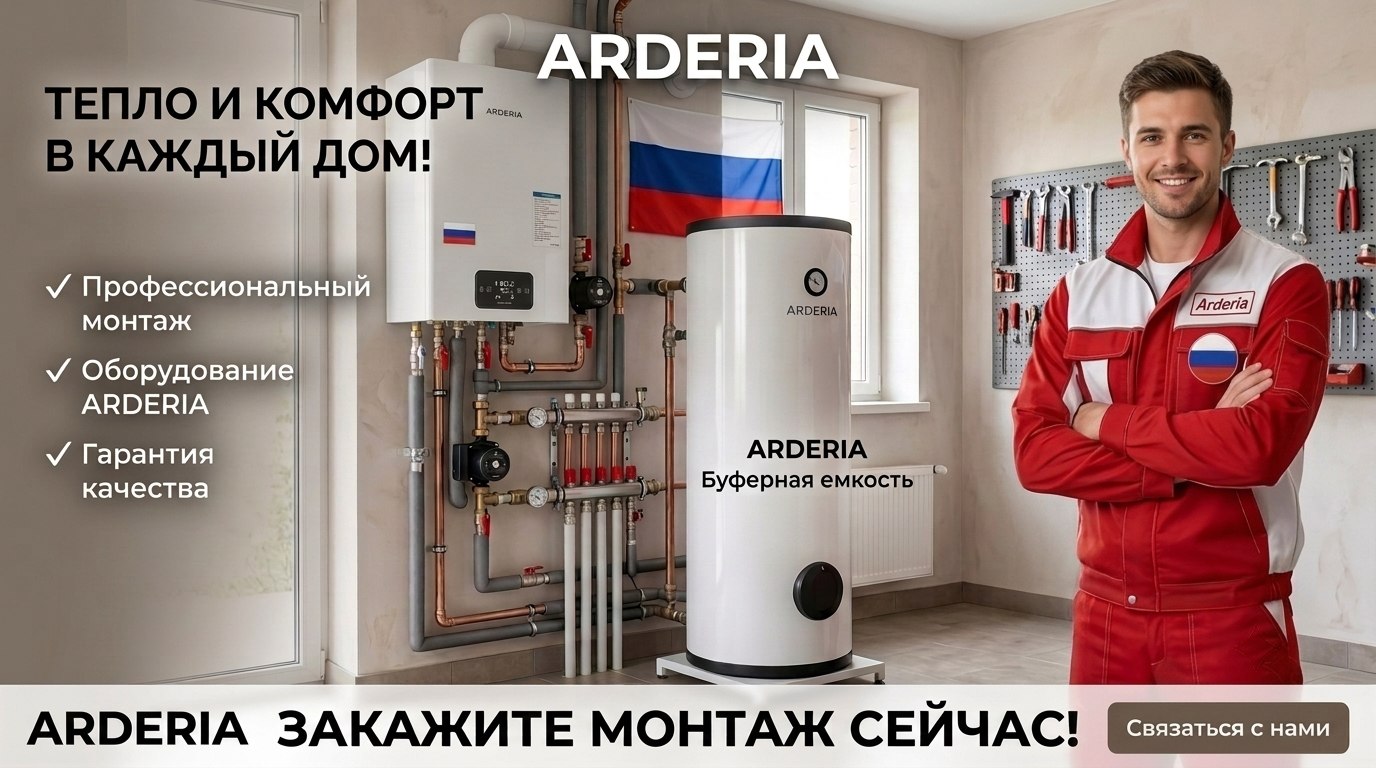 Бойлер косвенного нагрева Arderia BF